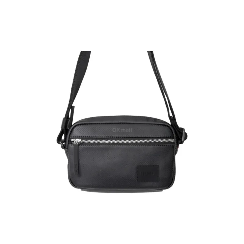 HUGO BOSS Synthetic Leather Shoulder Bag Regular Men's Black-1
