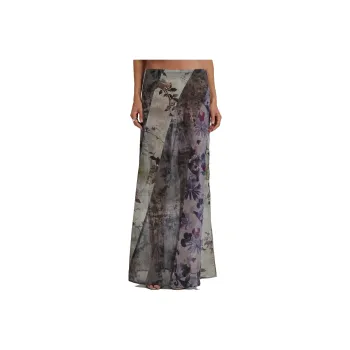 Jaded London Fatale Collection Casual Long Skirts Women's Multicolor