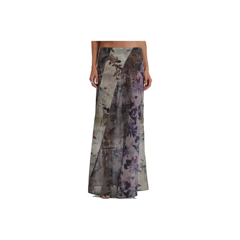 Jaded London Fatale Collection Casual Long Skirts Women's Multicolor-0