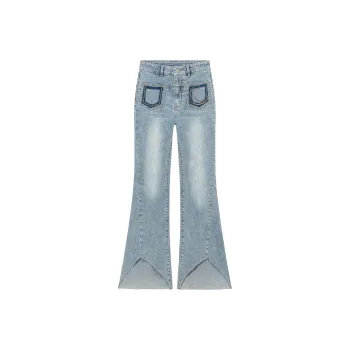 CHUU Jeans Women's Light Denim Blue