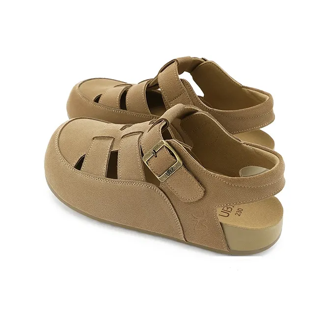 UBZ Casual Single Shoes Women's Khaki-2