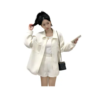 Tonlion Casual Suit Women's Beige Apricot