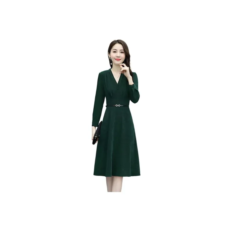 Fele.d Long Sleeved Dress Women's-4
