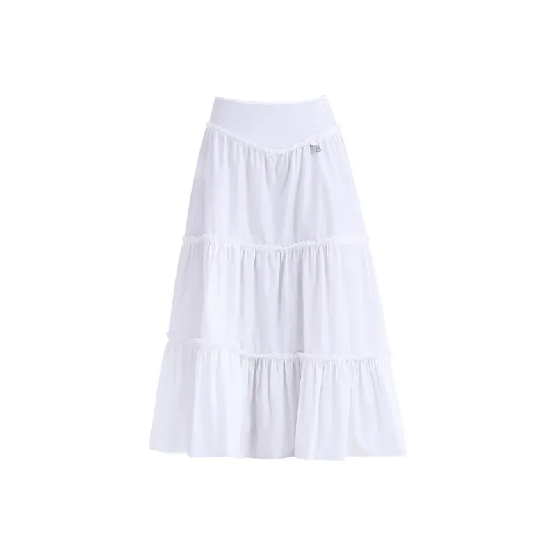 Wen Shan Casual Long Skirt Women's-3