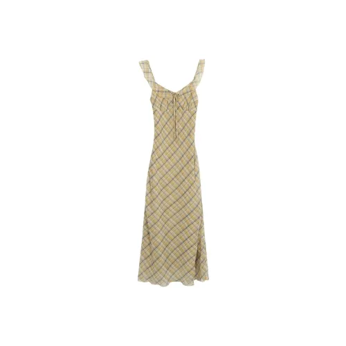 WEEKEND HUB Slip Dress Women's Yellow In Stock