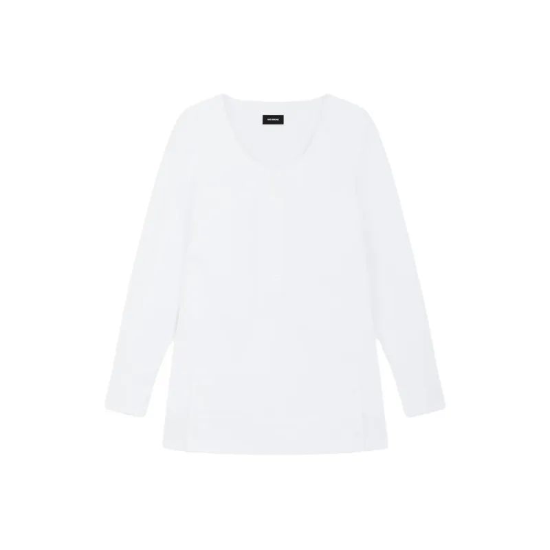 WE11DONE Long Sleeved Dress Women's White-0