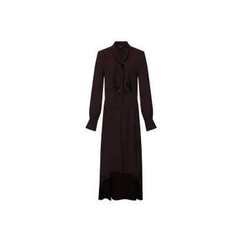 URBAN REVIVO Long Sleeved Dress Women's Dark Purple