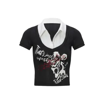 JYOSEI T Shirts Women's Black
