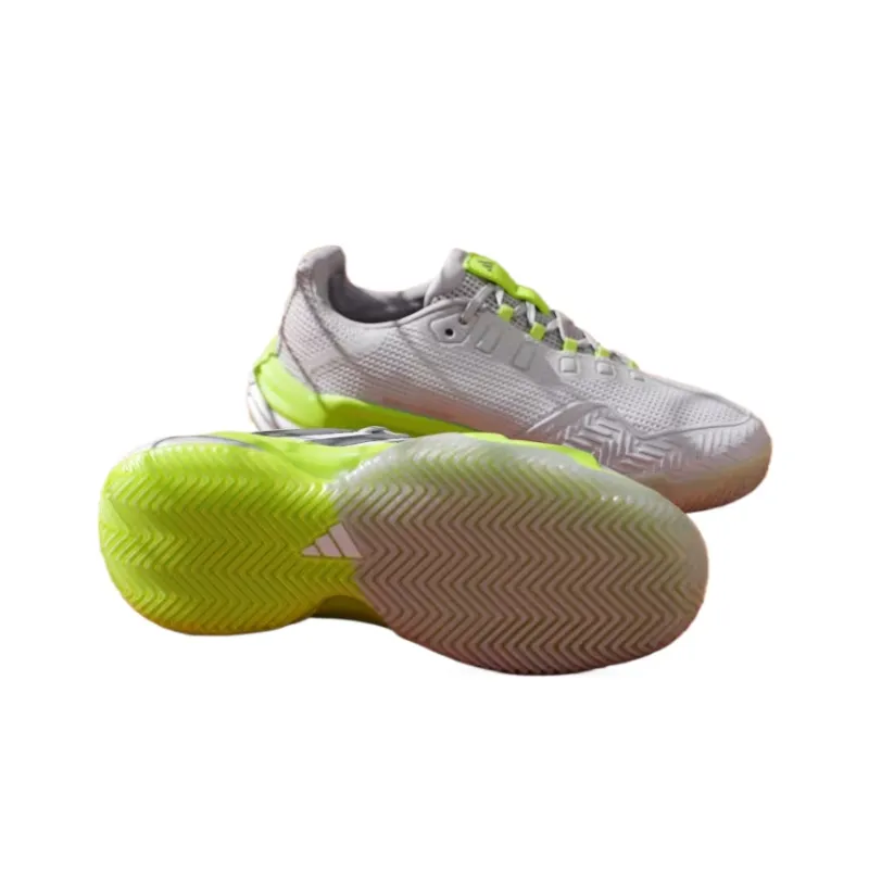 Adidas Barricade 13 Clay Cloud White Iron Metallic Lucid Lemon Women's-3