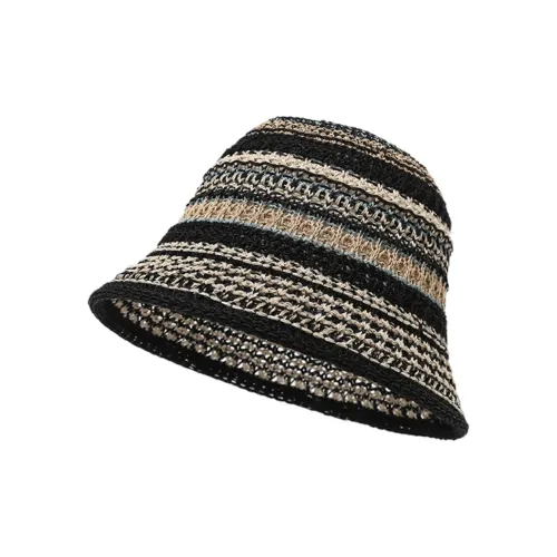 Fishing For Bears Polyester Bucket Hats Unisex