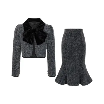 9 Cat Treat Sticks Skirt Set Women's