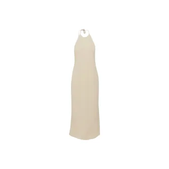 ARITZIA Wilfred Jolene Dress Slip Dresses Women's Humus Beige/Compost Beige Yellow