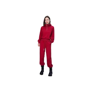 Fan Yiyi Casual Suit Women's Red