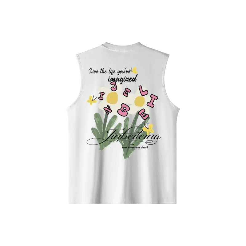 JINBEILE Tank Tops Unisex-0