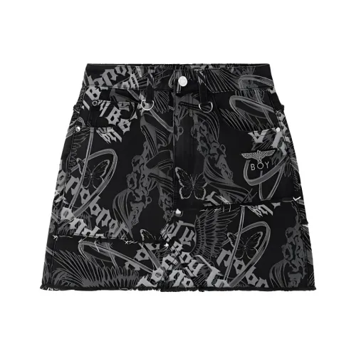 Boy London Casual Short Skirts Women's Black