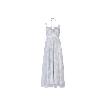YGPRW Slip Dresses Women's Blue