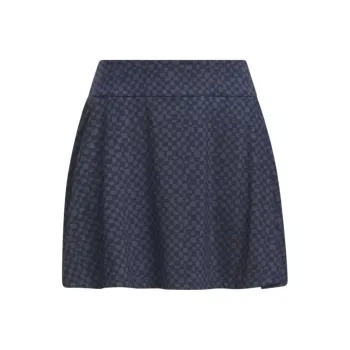 Adidas PRINTED 16-INCH GOLF SKIRT Casual Short Skirts Women's Academy Navy Blue/Shadow Marine Blue