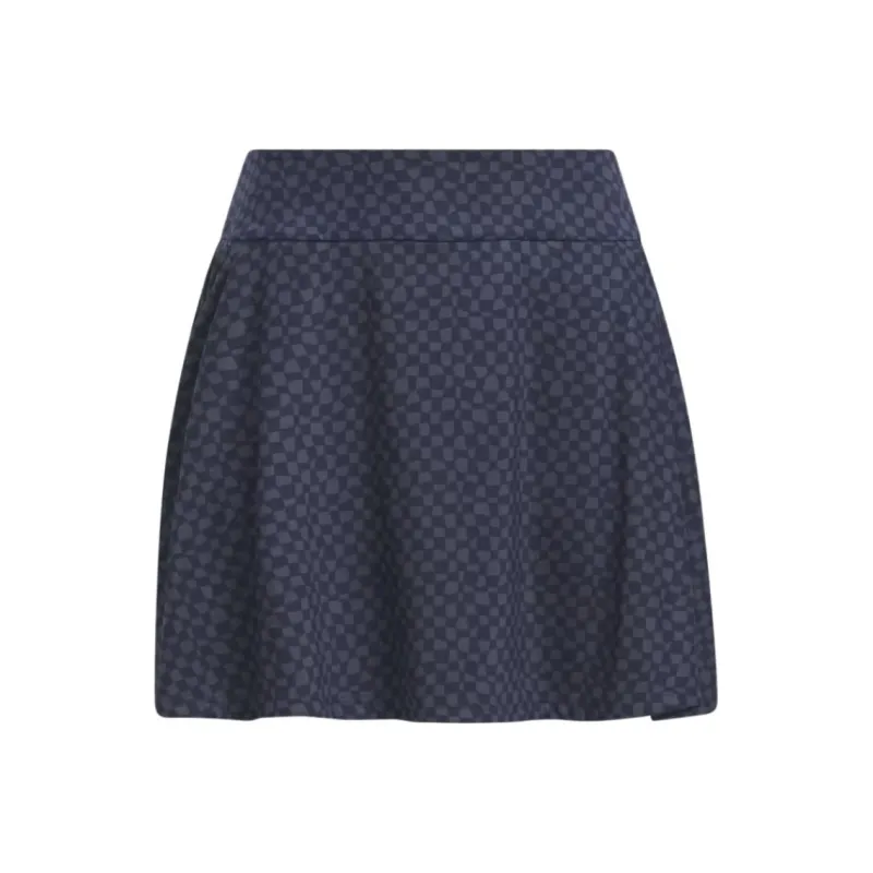 Adidas PRINTED 16-INCH GOLF SKIRT Casual Short Skirts Women's Academy Navy Blue/Shadow Marine Blue-0