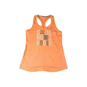 Nike Sleeveless Sports Shirts Women's Orange