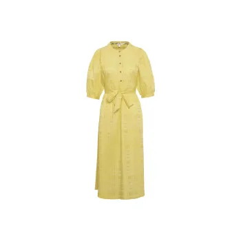 BARBOUR Long Sleeved Dress Women's Yellow