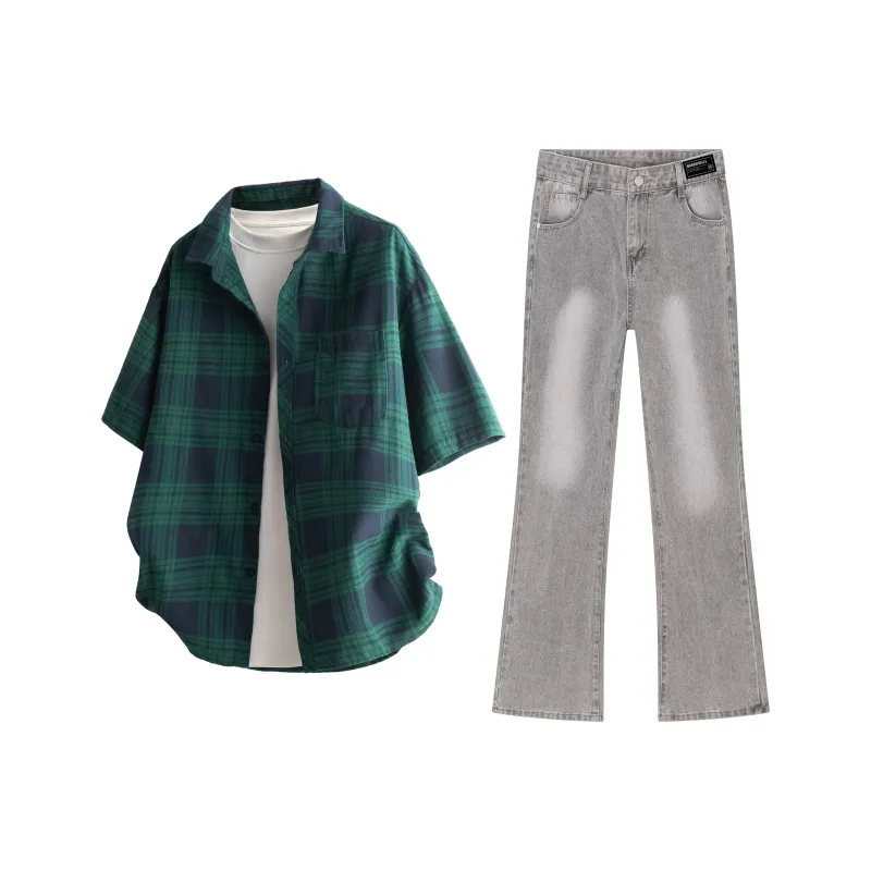MARK WAFFLE Casual Sportswear Unisex-24