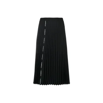 Vetements Knee length Pleated Skirt