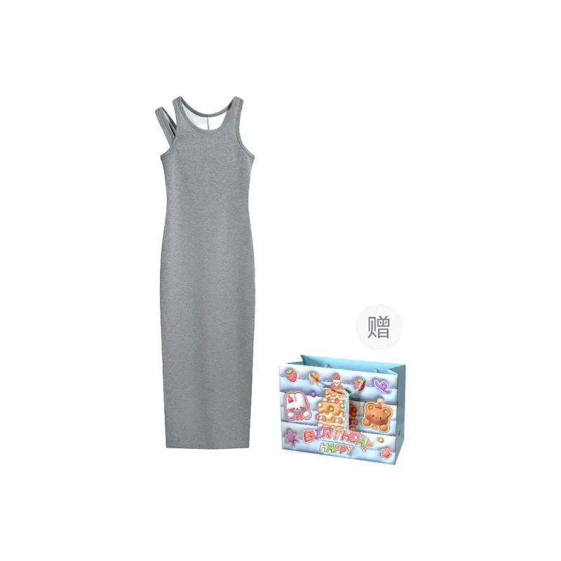 Gentle Welcome Slip Dress Women's Gray-0