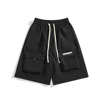 TONYBEAR Casual Shorts Men Black