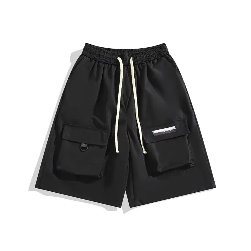 TONYBEAR Casual Shorts Men Black-0