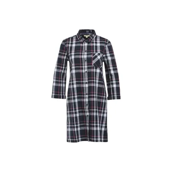 BARBOUR Long Sleeved Dress Women's Dark Blue