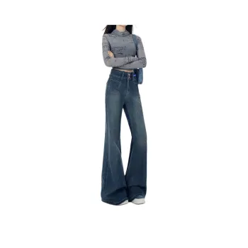 HELEH Jeans Women's Vintage Blue