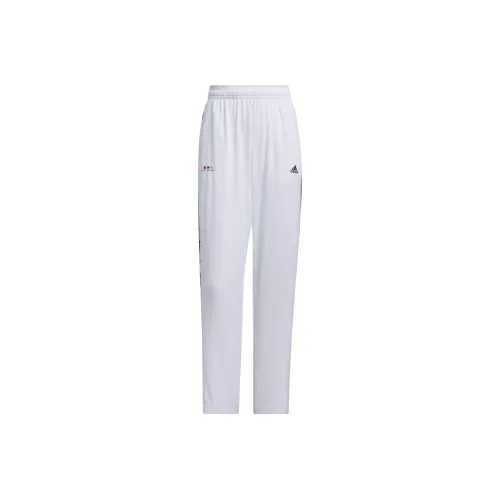 Adidas X SHUTING QIU Co branded Series Sports Pants Women's White
