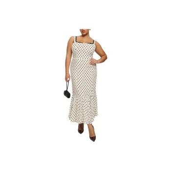 REFORMATION Irisa Dress Es Slip Dresses Women's Ecru