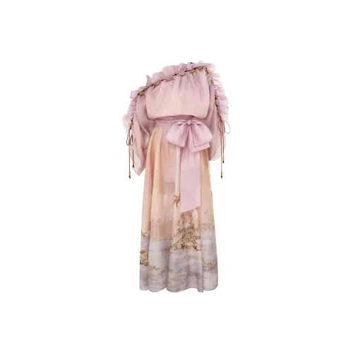 Zimmermann Dawning Ruffle Maxi Dress