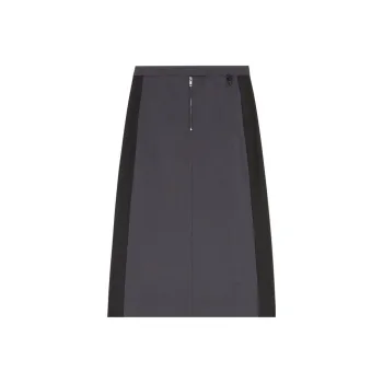 DIESEL Casual Long Skirts Women's Black Gray Color