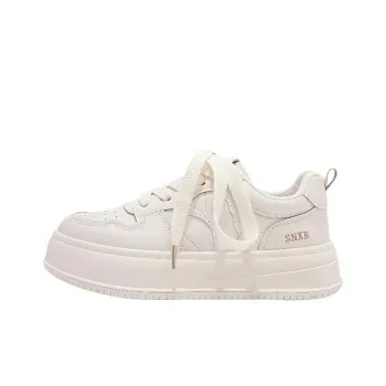 Luji Low Top Skateboard Shoes Women's Ecru