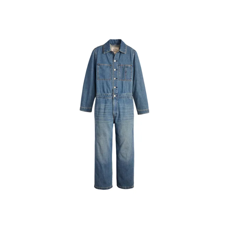 Levis Linen+Denim Collection Jumpsuits Women's Blue-0