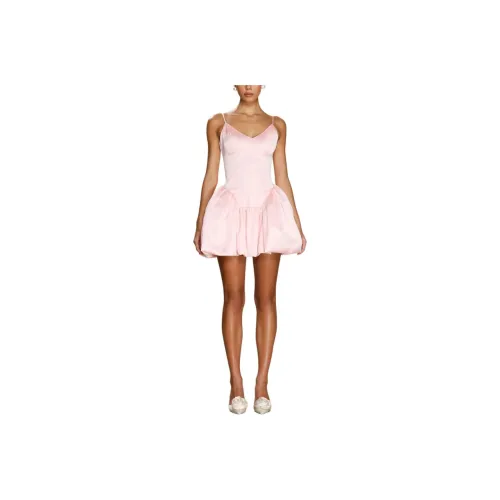 FREE PEOPLE Aliya Mini Dress Slip Dresses Women's Rose Blush/Rose Red