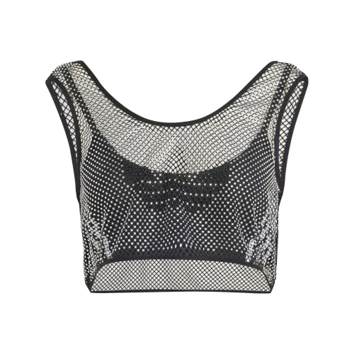 adidas originals Adilenium Rhinestone Bra Top Black