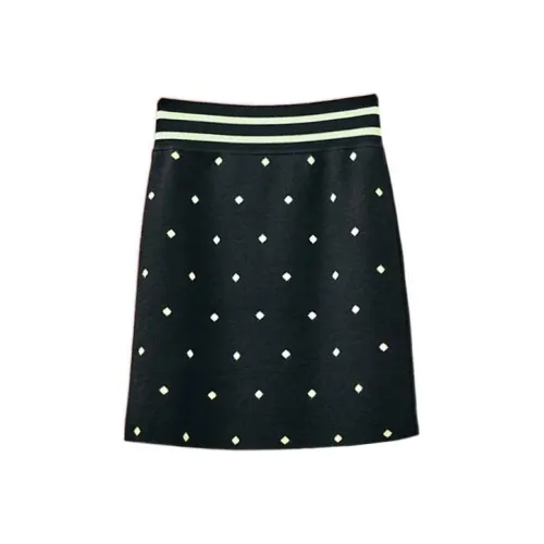 HERMES Casual Short Skirts Women's Black