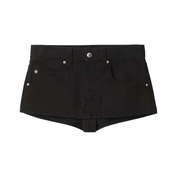Alexander Wang Denim Shorts Women's Black