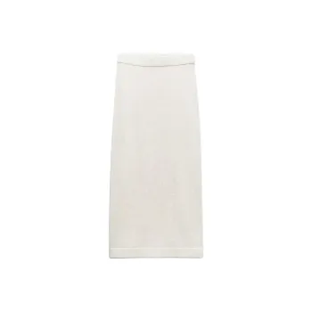 ZARA Casual Long Skirt Women's White