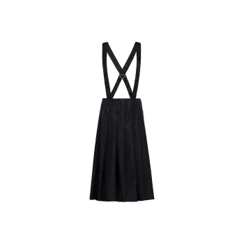 PRADA SS23 Casual Long Skirt Women's Black