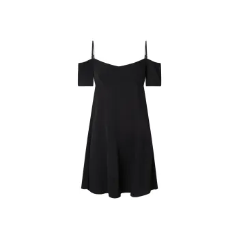 Calvin Klein Cold shoulder Flared Mini Dress