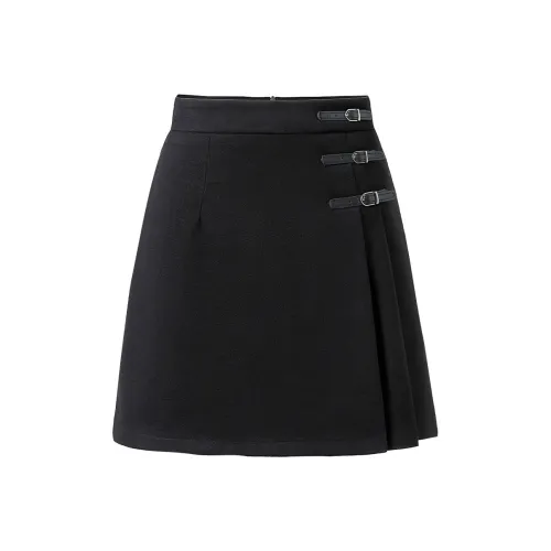 TOUCH Casual Short Skirts Women's Black