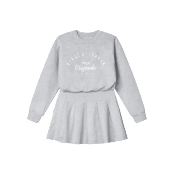 FILA Long Sleeved Dresses Women's Sunny Cloud Heather Gray