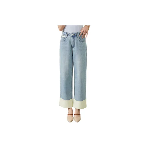 Like The Age Of Water Jeans Women's Blue
