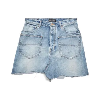 Balenciaga Cut Up Mini Skirt