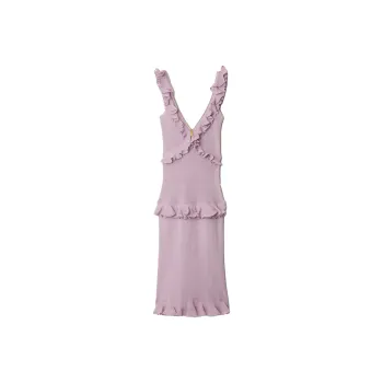 Burberry SS25 Sleeveless Dress Women's Purple