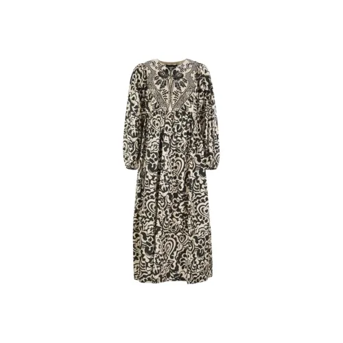 MaxMara Long Sleeved Dress Women's Beige